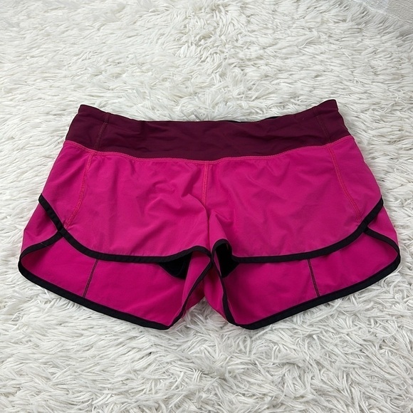 🔥$SALE$🔥 Lululemon Run: Speed Short Jewelled Magenta / Dashing Purple - Picture 1 of 4